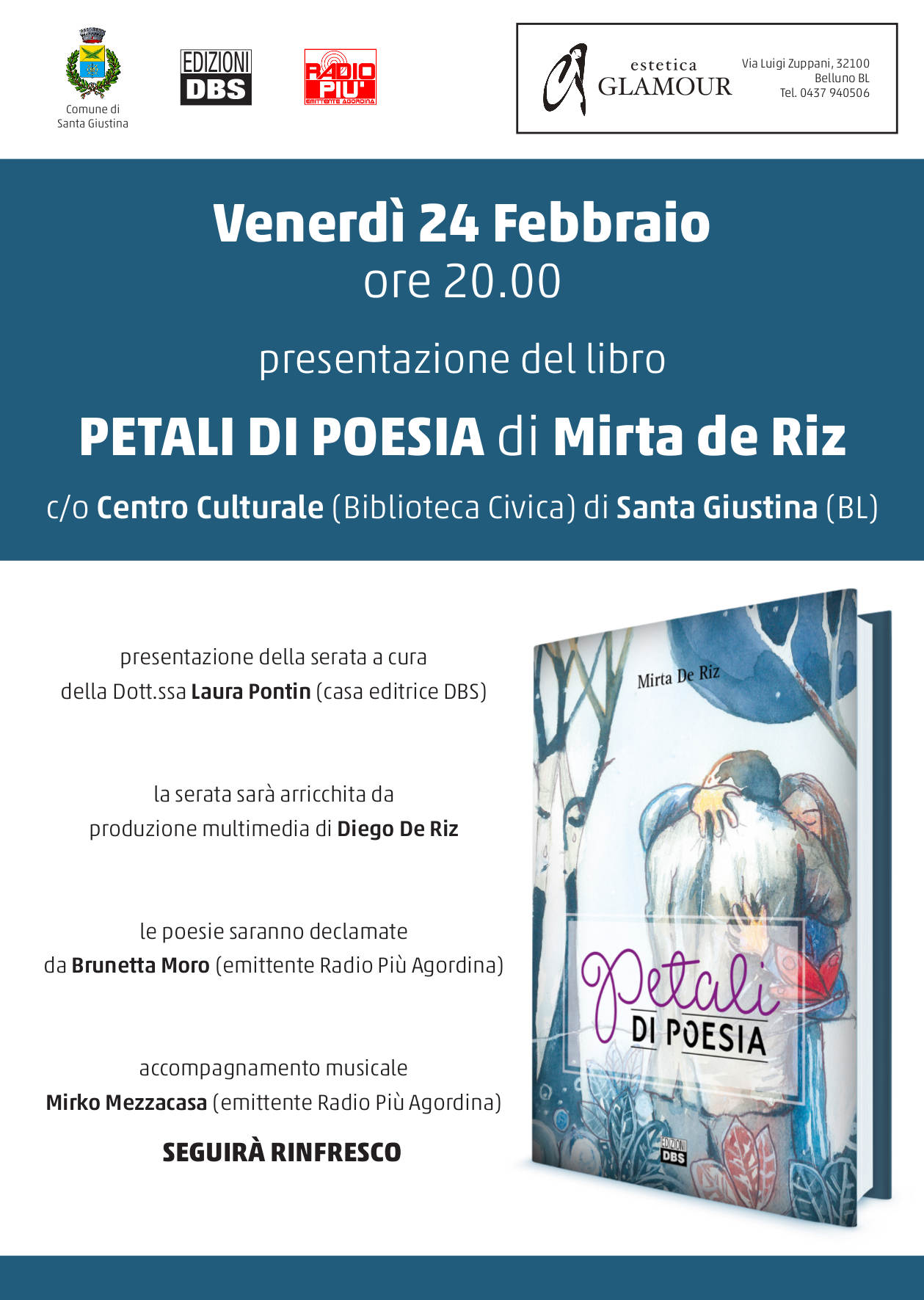 Locandina Presentazione Libro Edizioni Dbs